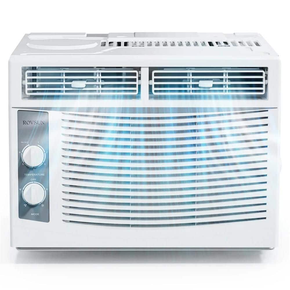 ROVSUN 5,000 BTU (DOE) 115 Volts Window Air Conditioner 150 sq. ft. in