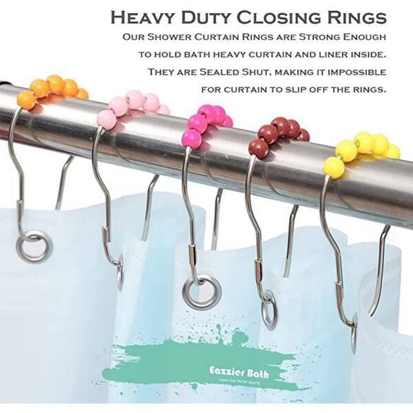 EXTRIC Binder Rings, 1 12 inch - 100 Pack Metal Rings, Heavy Duty Steel Book Rings - Use for Paper Rings, Key Rings, Binder Ring, Metal