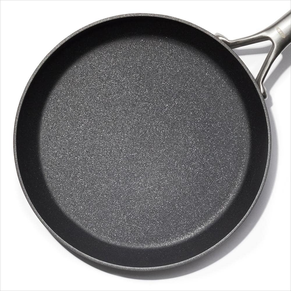 Black Aluminum 12-Inch Non-Stick Ceramic Frypan