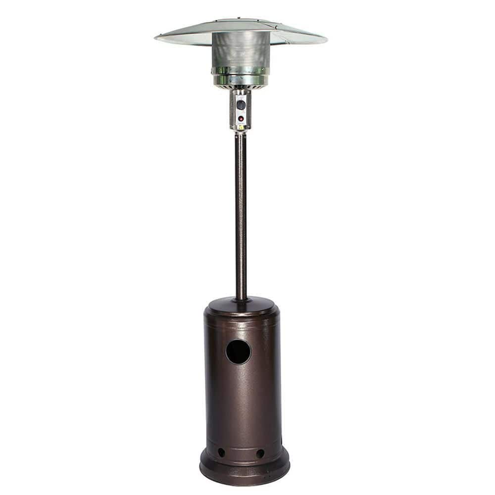 Wildaven 45000 BTU Mushroom Outdoor Patio Heater, ETL listed Heater with Two Smoothrolling