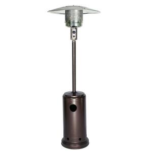 45000 BTU Mushroom Outdoor Patio Heater, ETL listed Heater with Two Smooth-rolling Wheels