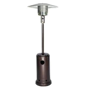 45000 BTU Mushroom Outdoor Patio Heater, ETL listed Heater with Two Smooth-rolling Wheels