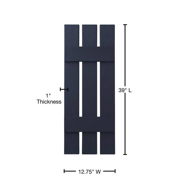 Ply Gem 12 in. x 39 in. Polypropylene 3-Board Open Board and