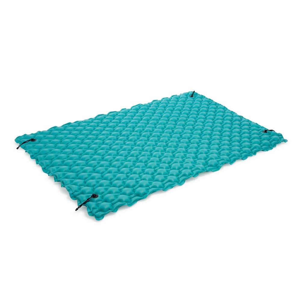 Intex Giant Inflatable Floating Water Pool Lake Mat Platform Pad Teal
