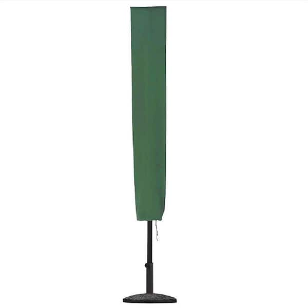 Shatex 76 in. Patio Umbarlla Cover Waterproof Heavy Duty 600D Oxford Patio Umbrella Cover, Green（1-pack）