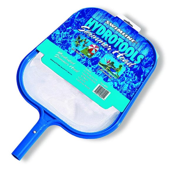 Swimline HydroTools Residential Swimming Pool Spa Leaf Skimmer Mesh Net