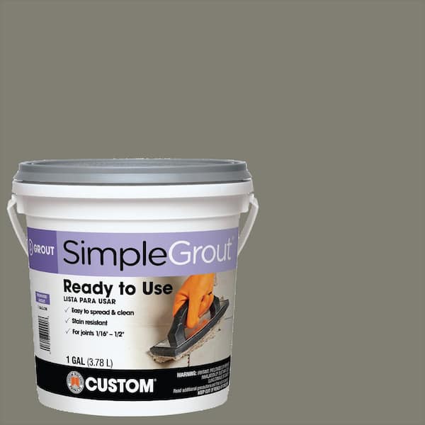 Custom Building Products SimpleGrout #09 Natural Gray 1 gal. Pre-Mixed Grout
