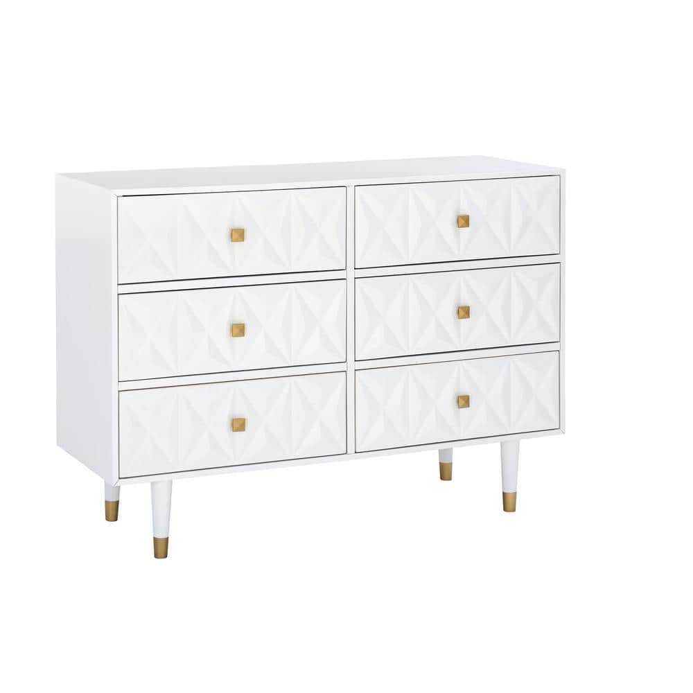 draw drawers レオタードパイルTシャツ　ホワイト　白　アイボリー Sutton 3 Drawer Dresser with Changing Top and Interlocking