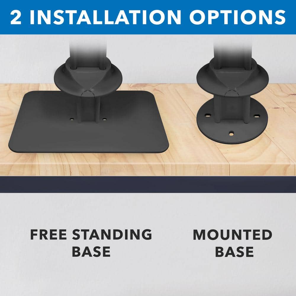Black Anti-Theft Locking Tablet Kiosk Stand for iPad