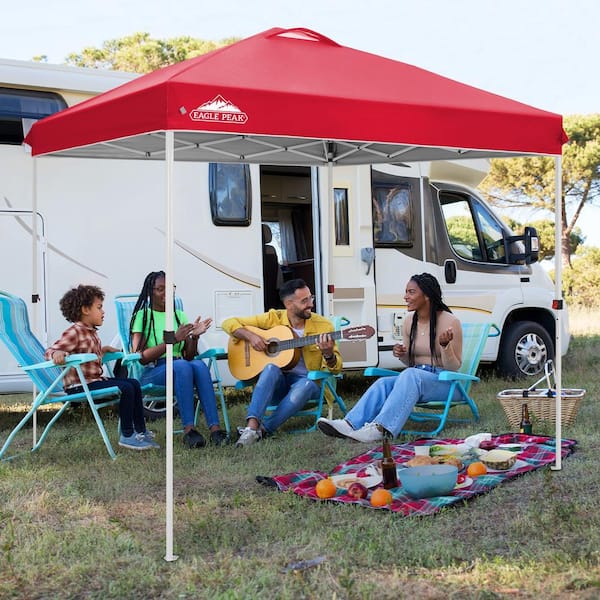 EAGLE PEAK 8 ft. x 8 ft. Straight Leg Instant Canopy Pop Up Tent