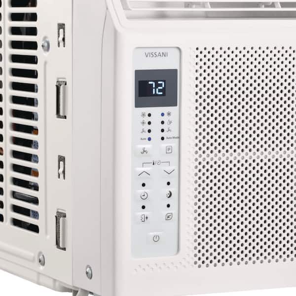 5,000 BTU 115-Volt Window Air Conditioner cools 150 sq. ft. with Remote in White