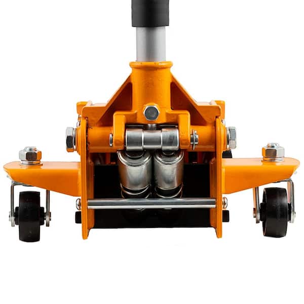 Husky HD00120-OR-TH 3-Ton Low Profile Floor Jack with Quick Lift, Orange - 3