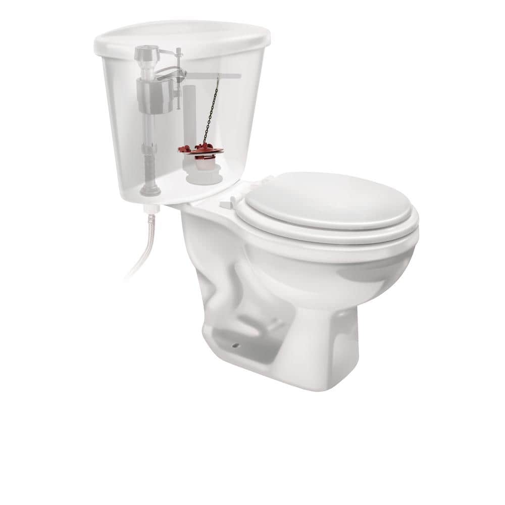 Fluidmaster 3-Inch Universal Red Rubber Toilet Flapper