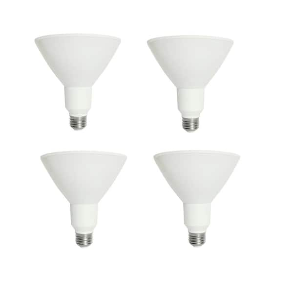 Unbranded 90-Watt Equivalent PAR38 Non-Dimmable CEC Flood LED Light Bulb Daylight (4-Pack)
