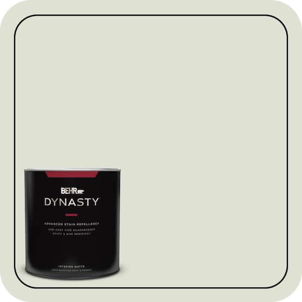 BEHR DYNASTY 1 qt. #S380-1 Moss Mist Matte Interior Stain-Blocking Paint & Primer