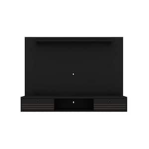 Liberty 70.86 in. Black Floating Entertainment Center Fits TV's up to 65 in. with Cable Management