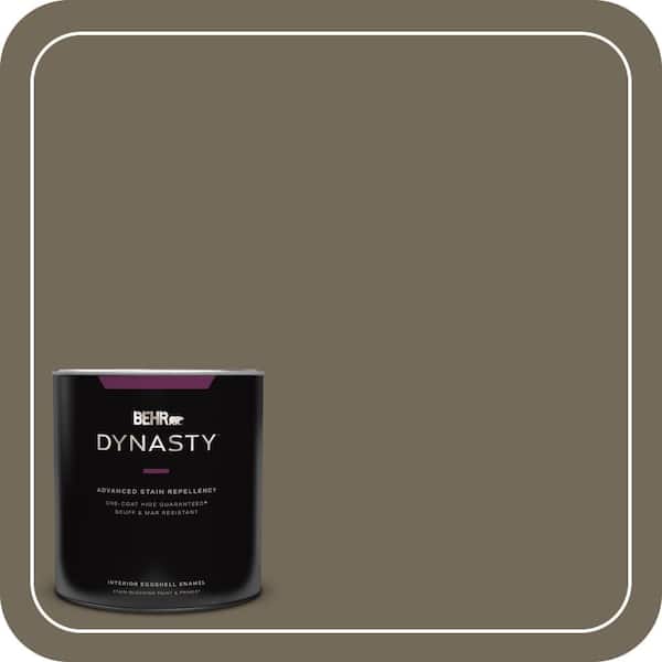 BEHR DYNASTY 1 qt. #720D-6 Toasted Walnut Eggshell Enamel Interior Stain-Blocking Paint and Primer