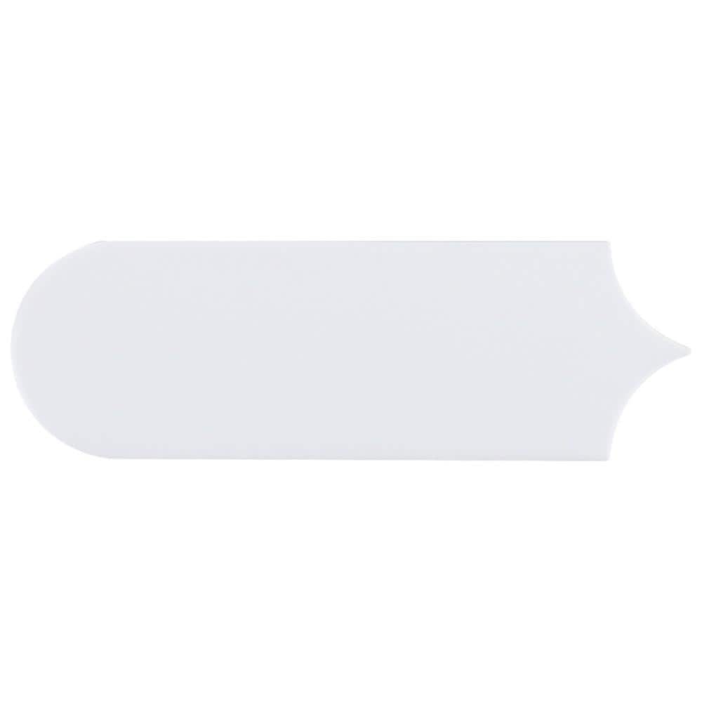 Aerial Mist Gray 2.83 in. x 0.35 in. Matte Ceramic Wall Tile Sample price history on PriceWatchPro