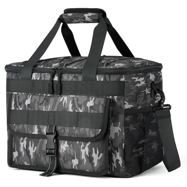 32 qt. Leakproof Insulated Soft-Side Cooler Bag with Shoulder Strap for Beach Camping Picnic Travel 30L