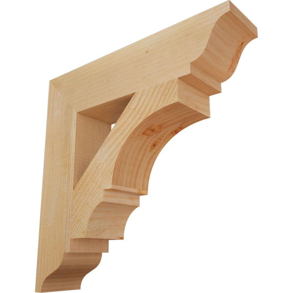 4 in. x 18 in. x 18 in. Douglas Fir Balboa Traditional Rough Sawn Bracket price history on PriceWatchPro