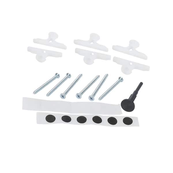 Light Duty Zinc Universal Hardware Pack-Shelving Hardware
