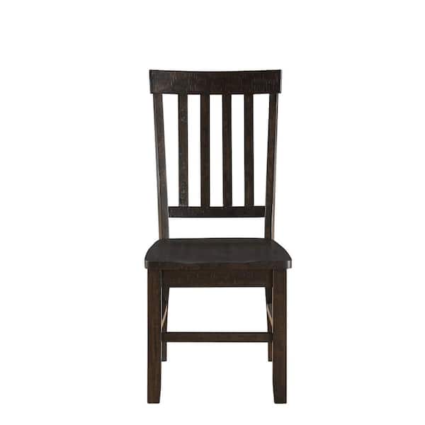 Acme Furniture Maisha Rustic Walnut Side Chair (Set of 2)