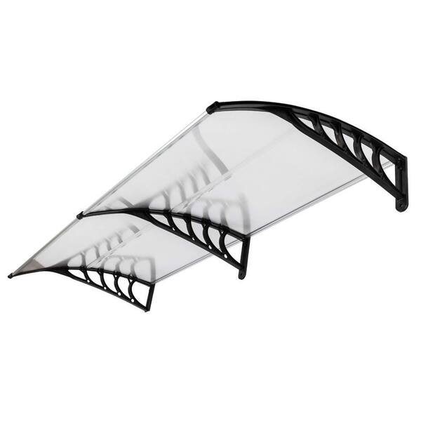 6 . 6 ft. Polycarbonate Front Door Window Awning Door Canopy