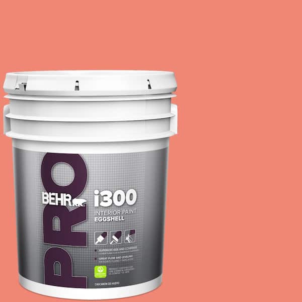 BEHR PRO 5 gal. #T16-07 Coralette Eggshell Interior Paint