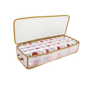 Sterilite Hinged Lid Ornament Storage Box, 48 qt - Kroger