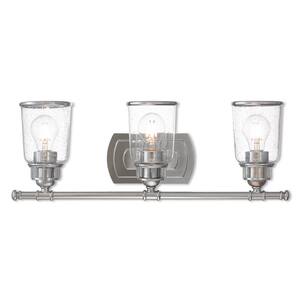 Livex Lighting Lawrenceville 2 Light Polished Chrome Bath Vanity 10512 05 The Home Depot