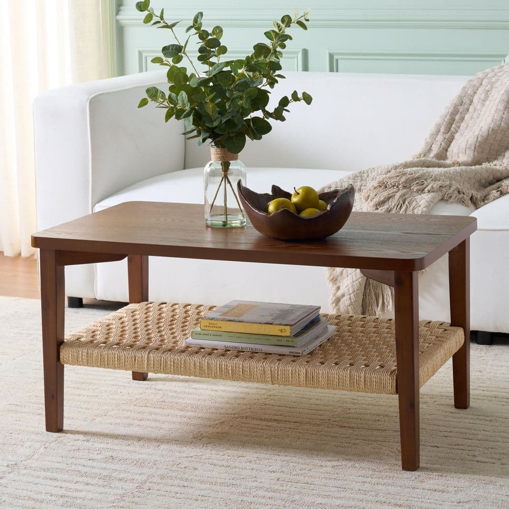walnut-safavieh-coffee-tables-