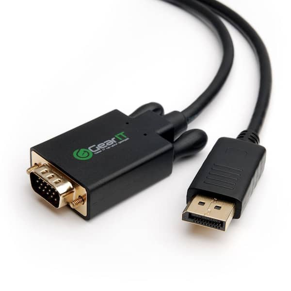 GearIt 6 ft. Gold Plated DisplayPort to VGA Adapter Cable