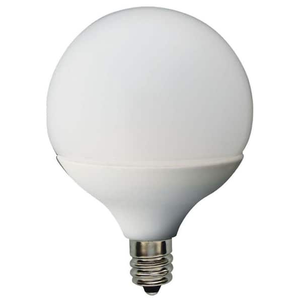 GE 40W Equivalent Soft White  G16.5 Dimmable LED Light Bulb