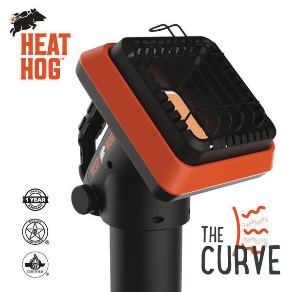 HEAT HOG 4,000 BTU Radiant Propane Portable Space Heater HH-04SLN-A - The  Home Depot