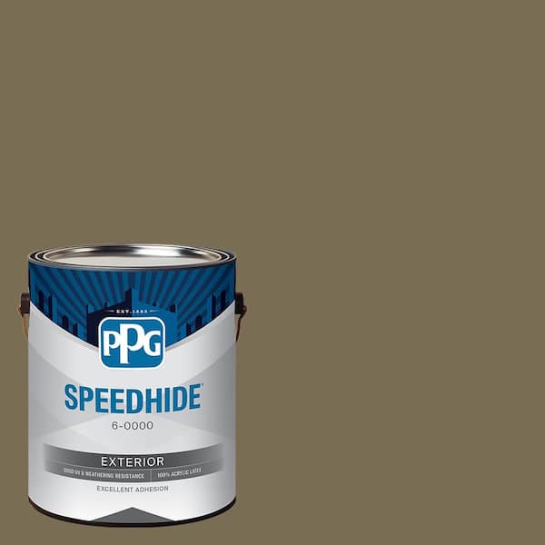 SPEEDHIDE 1 gal. PPG1027-6 Conservation Satin Exterior Paint