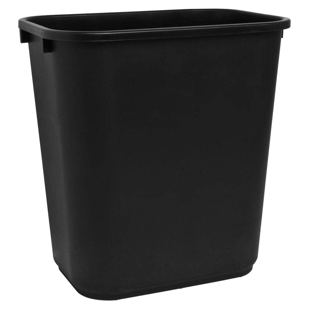 Feisco 3 Gallon Black Trash Bag,Small Drawstring Garbage Bag Trash