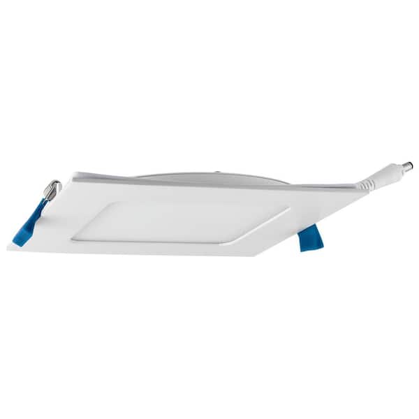 Sunlite 6 in. Canless 3000K Dimmable New Construction or Remodel Integrated LED Recessed Light Kit Retrofit Downlight