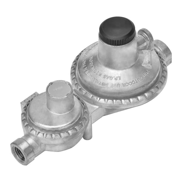 2 Stage Auto Propane Gas Regulator w/ 2 - 12 Pigtails – FLK