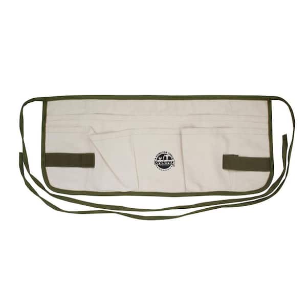 12 in. 12-Pocket Waist Apron in Canvas