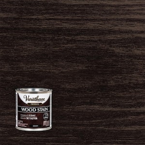 8 oz. Ebony Premium Fast Dry Interior Wood Stain (4-Pack)