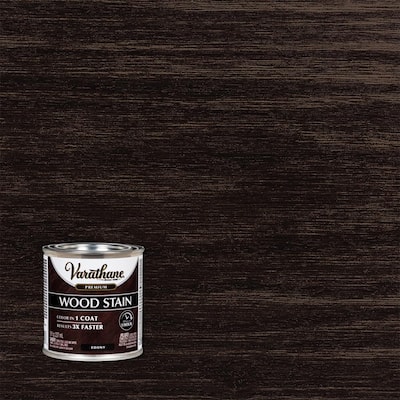 8 oz. Ebony Premium Fast Dry Interior Wood Stain