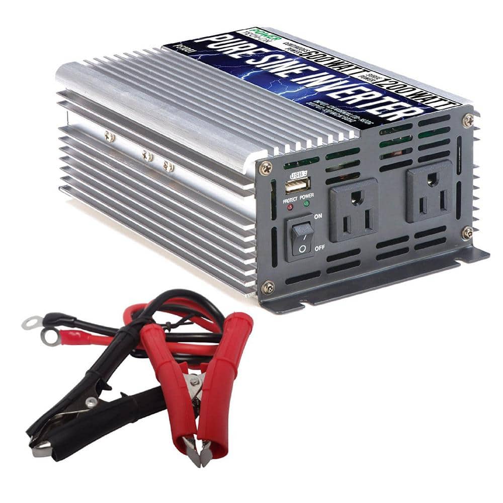 5000Watt Heavy Duty Modified Sine Wave Power Inverter Approved by ETL  Converts DC 12volt to AC 120volt with LCD Display 4 AC Sockets Plus Dual  USB