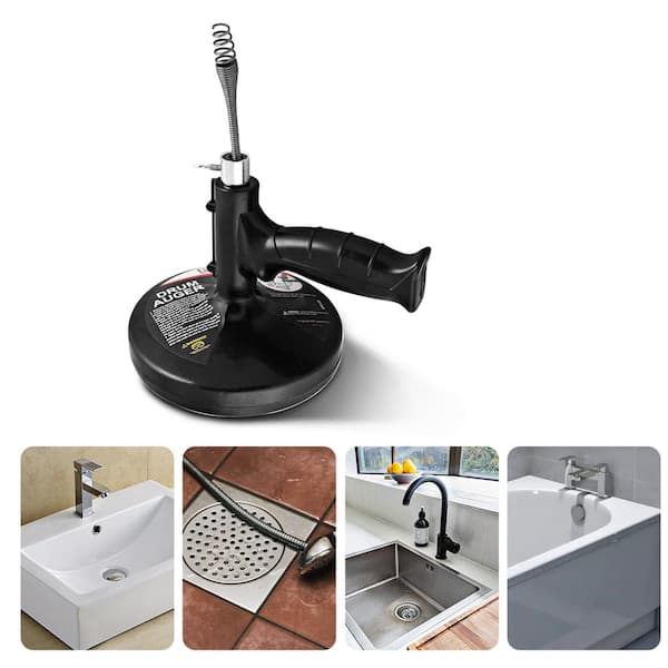 Handheld Drain Snake For Kitchen, Bathroom, And Toilet - Easily Remove Hair  And Debris From Pipes - Temu