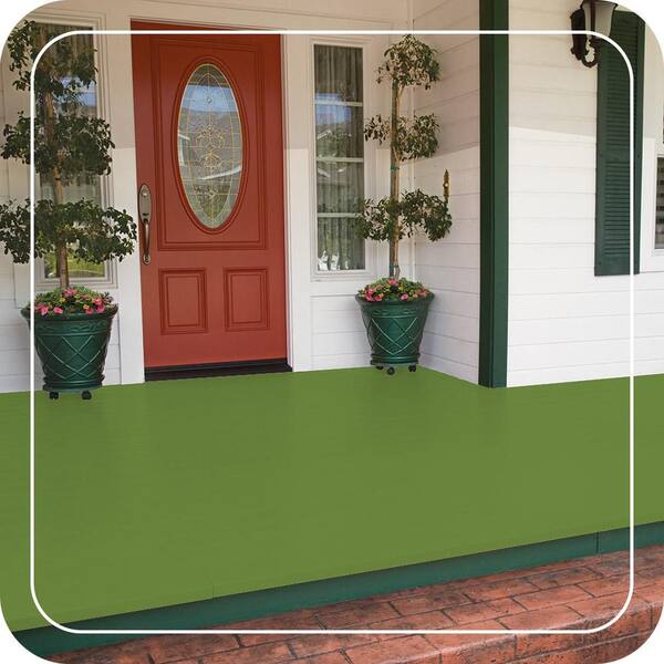 1 gal. #420B-7 Pepper Grass Gloss Enamel Interior/Exterior Porch and Patio Floor Paint
