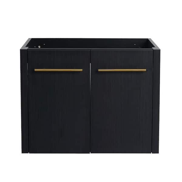 23.25 in. Bath Vanity Cabinet without Top in Black Chestnut Unassembled