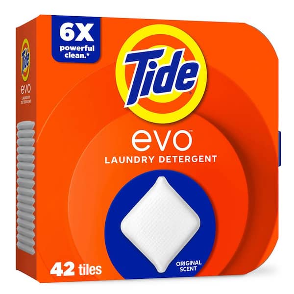Tide Evo Original Scent Laundry Detergent Tablets (42-Count