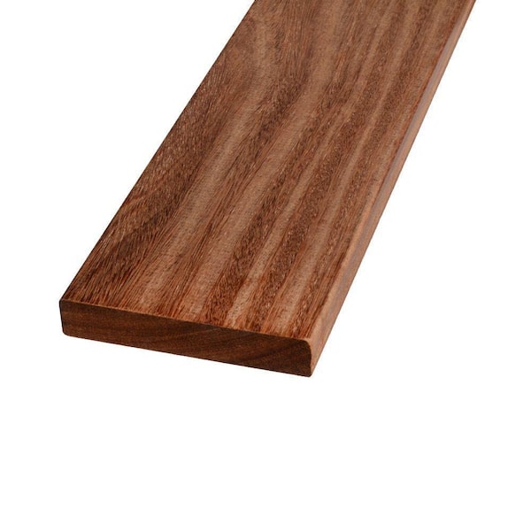 Unbranded 5/4 in. x 6 in. x 6 ft. Tropical Hardwood Decking Board