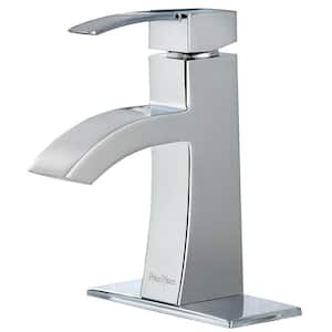 Bernini Single-Handle Bathroom Faucet in Polished Chrome