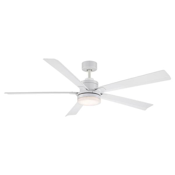 Modern Forms Radiant 64 in. Smart Indoor/Outdoor Matte White