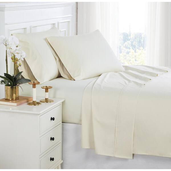 Cotton Percale Queen Sheet Set 